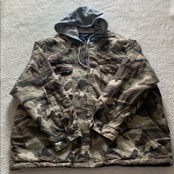Coats | Mens Camouflage Jacket | Poshmark